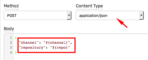 query config json