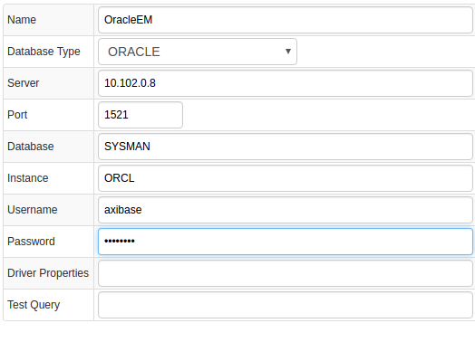 Oracle Enterprise Manager | Axibase Collector - ATSD